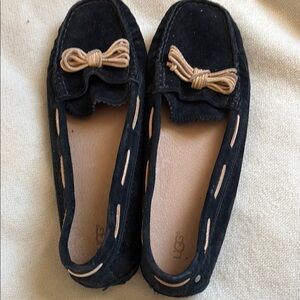 UGG Black Moccasin Shoes
